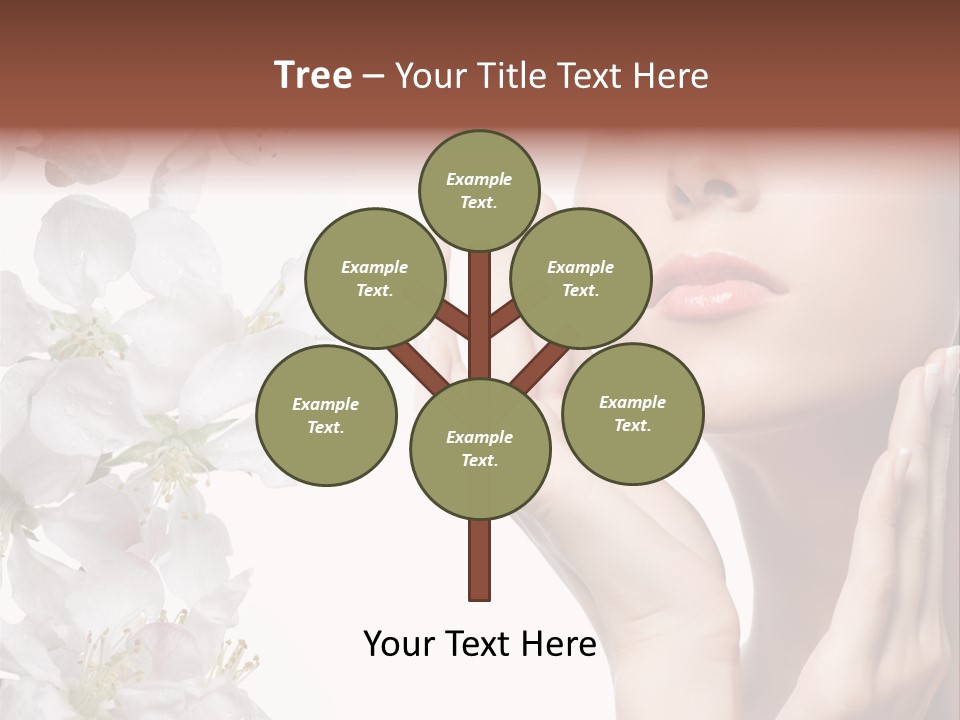 Beautiful Summer Make Up PowerPoint Template