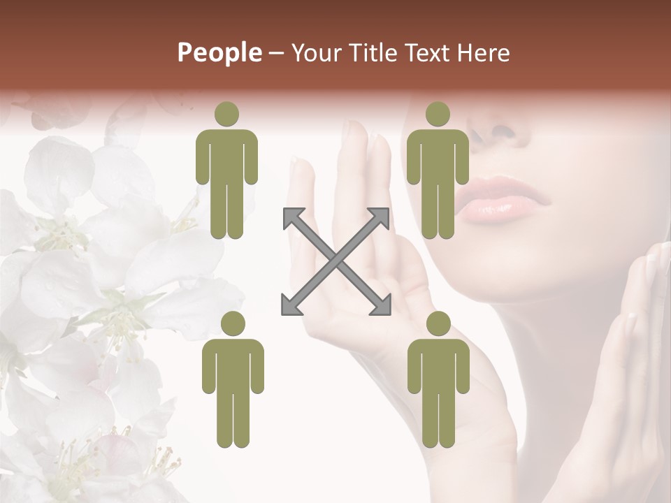 Beautiful Summer Make Up PowerPoint Template