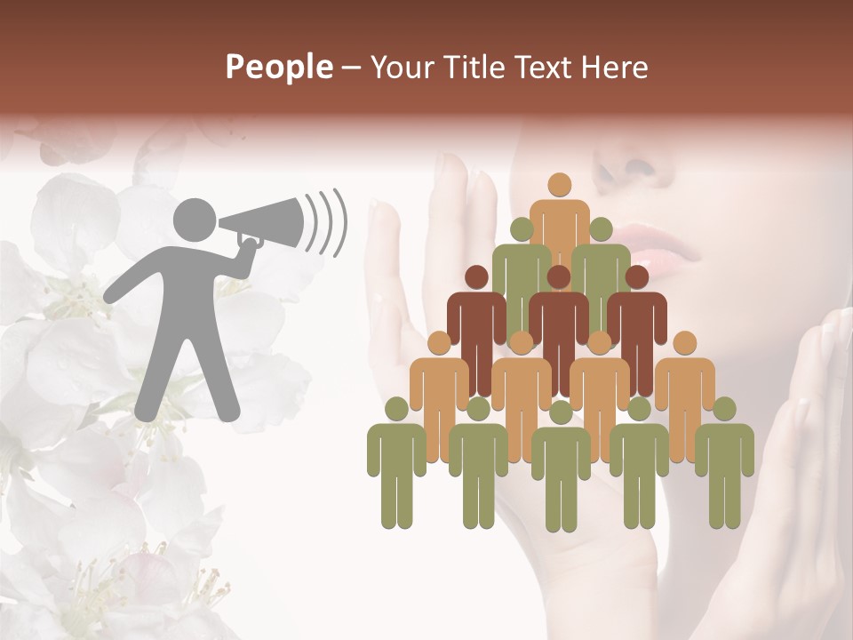 Beautiful Summer Make Up PowerPoint Template