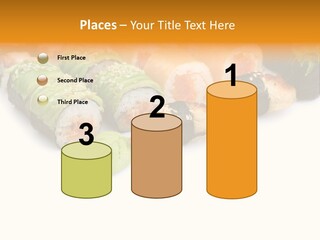 California Maki Gourmet PowerPoint Template