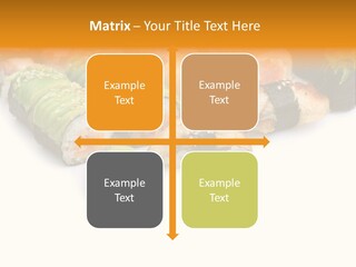 California Maki Gourmet PowerPoint Template