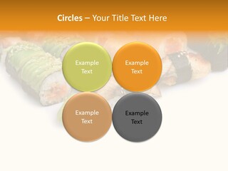California Maki Gourmet PowerPoint Template