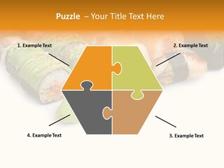 California Maki Gourmet PowerPoint Template