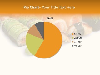 California Maki Gourmet PowerPoint Template