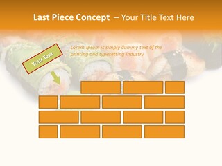 California Maki Gourmet PowerPoint Template