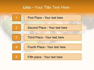 California Maki Gourmet PowerPoint Template