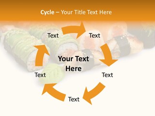 California Maki Gourmet PowerPoint Template
