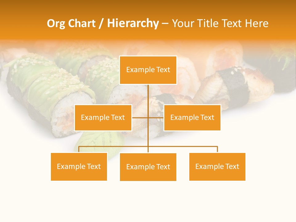 California Maki Gourmet PowerPoint Template