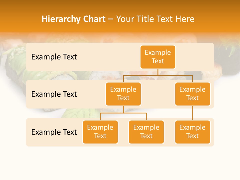 California Maki Gourmet PowerPoint Template