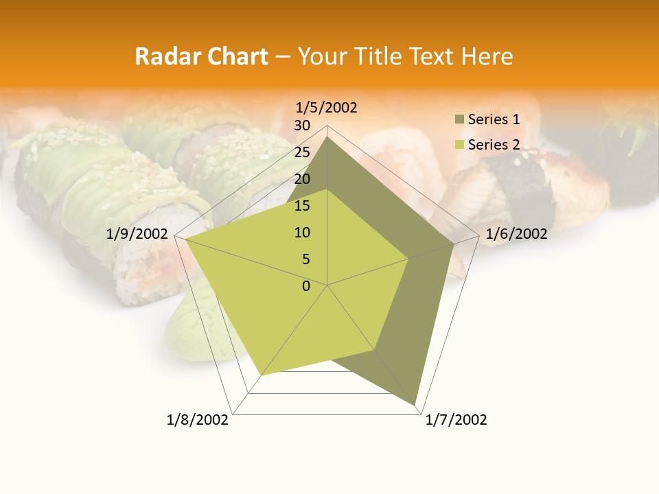 California Maki Gourmet PowerPoint Template