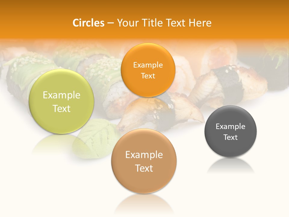 California Maki Gourmet PowerPoint Template