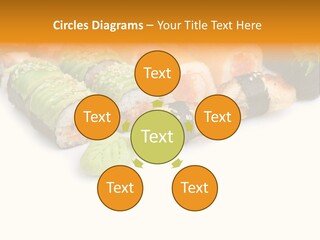 California Maki Gourmet PowerPoint Template