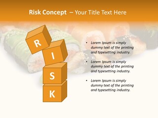California Maki Gourmet PowerPoint Template