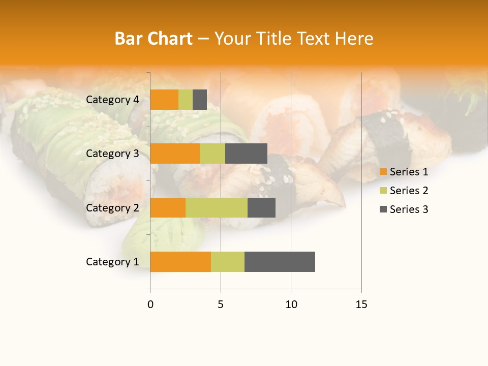 California Maki Gourmet PowerPoint Template