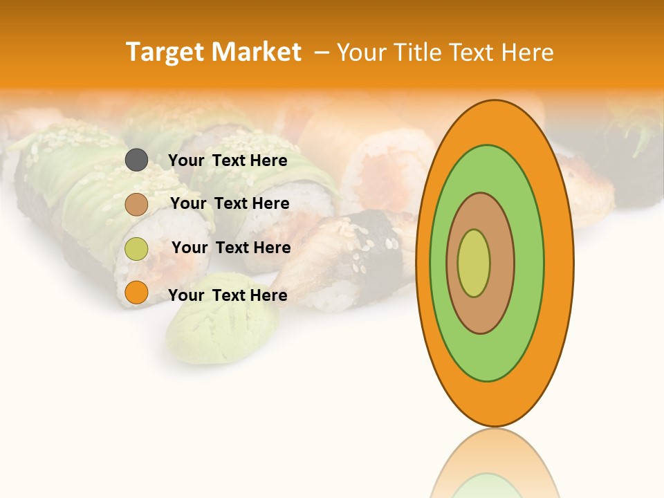 California Maki Gourmet PowerPoint Template