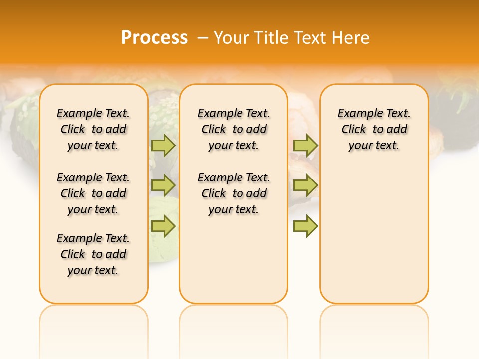 California Maki Gourmet PowerPoint Template