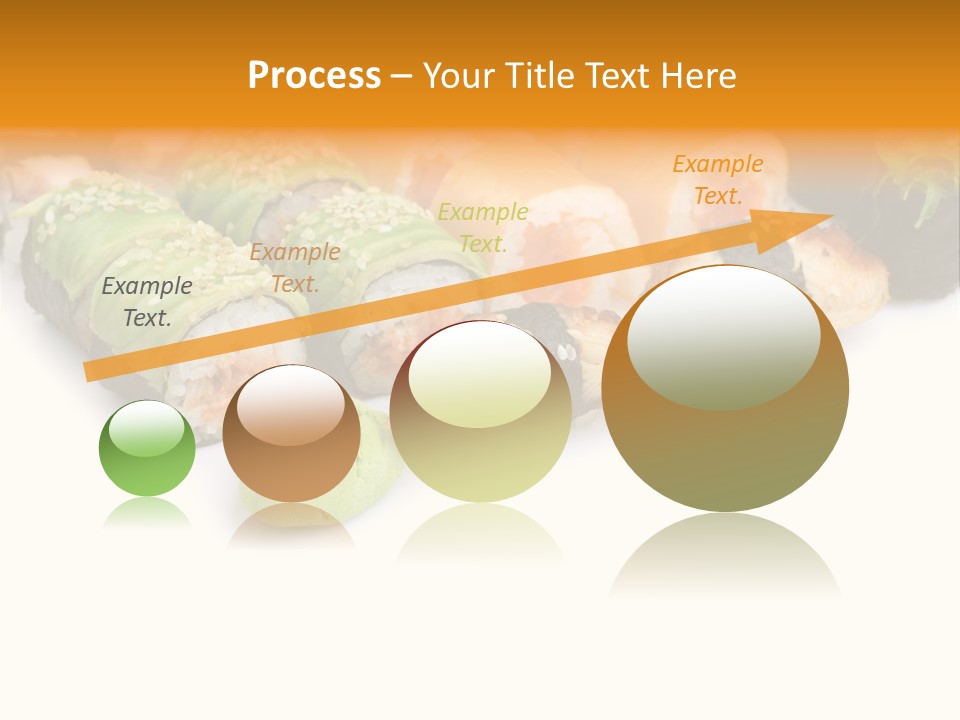 California Maki Gourmet PowerPoint Template