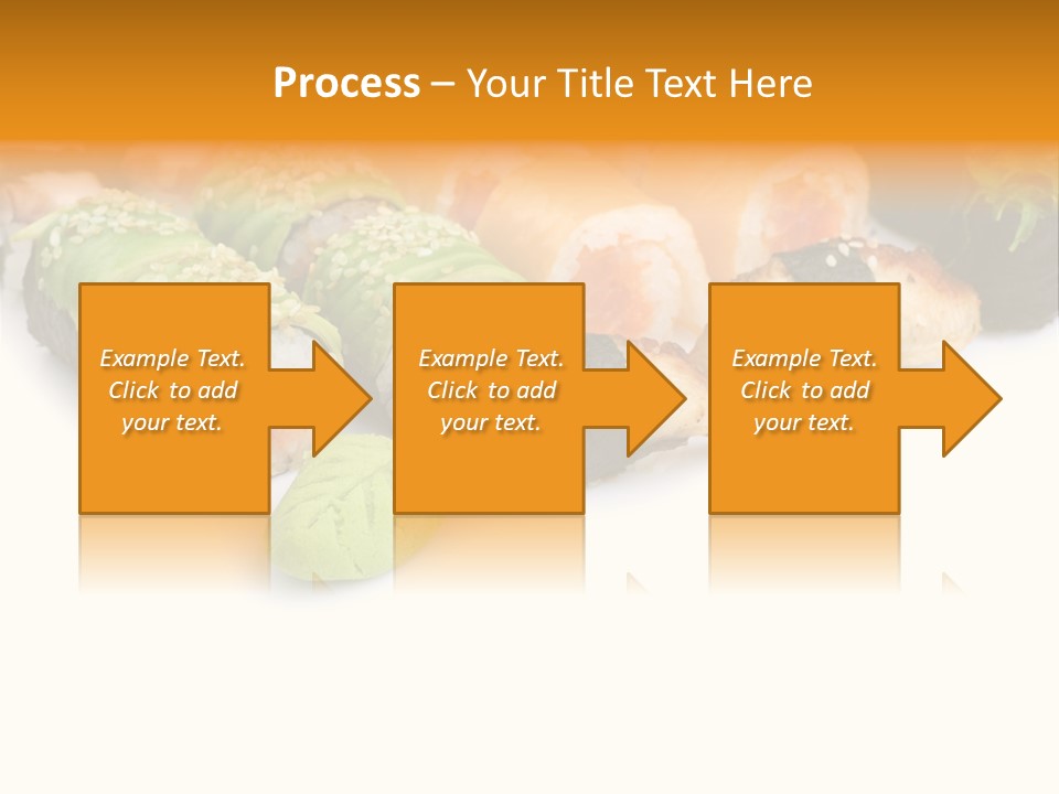 California Maki Gourmet PowerPoint Template