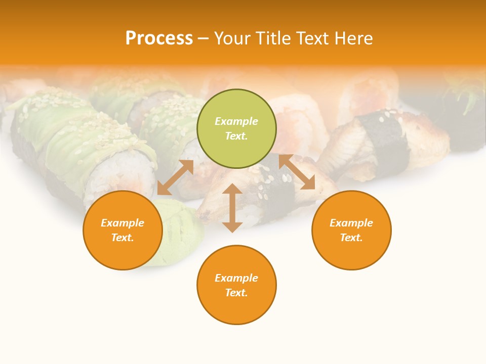 California Maki Gourmet PowerPoint Template