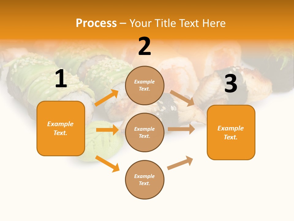 California Maki Gourmet PowerPoint Template