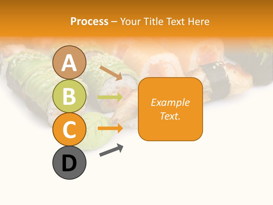 California Maki Gourmet PowerPoint Template