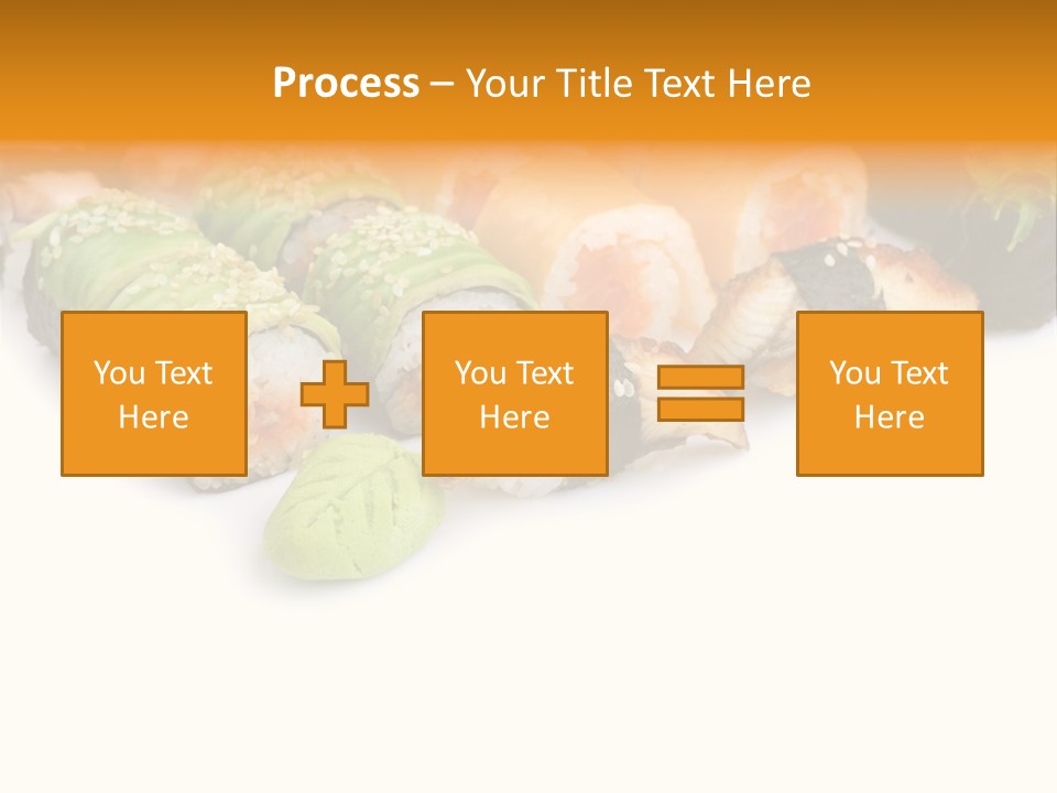 California Maki Gourmet PowerPoint Template