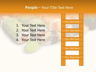 California Maki Gourmet PowerPoint Template