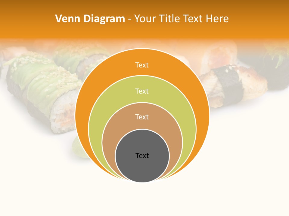 California Maki Gourmet PowerPoint Template