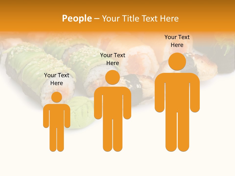 California Maki Gourmet PowerPoint Template