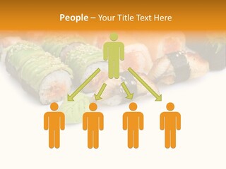 California Maki Gourmet PowerPoint Template