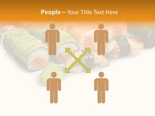 California Maki Gourmet PowerPoint Template