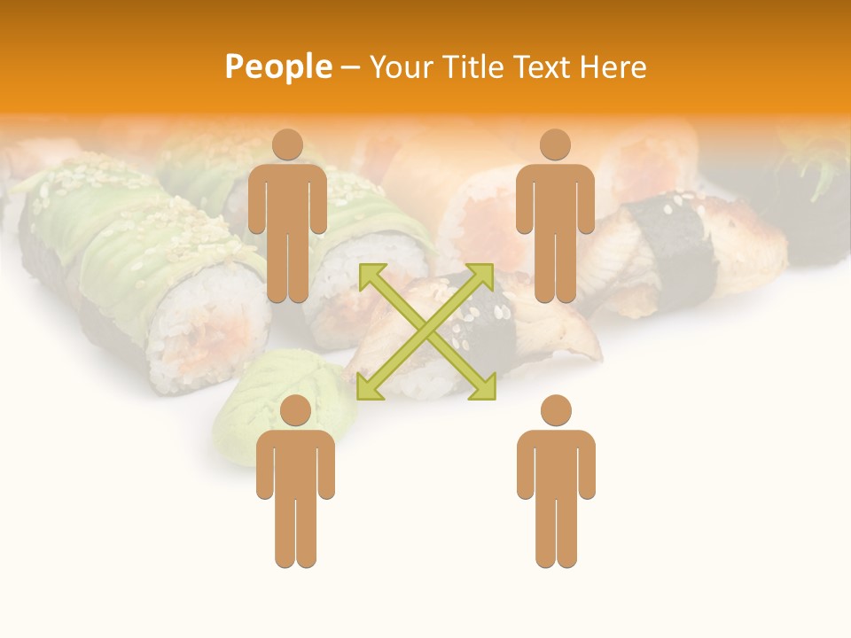 California Maki Gourmet PowerPoint Template