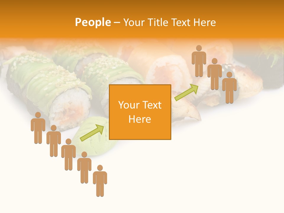 California Maki Gourmet PowerPoint Template