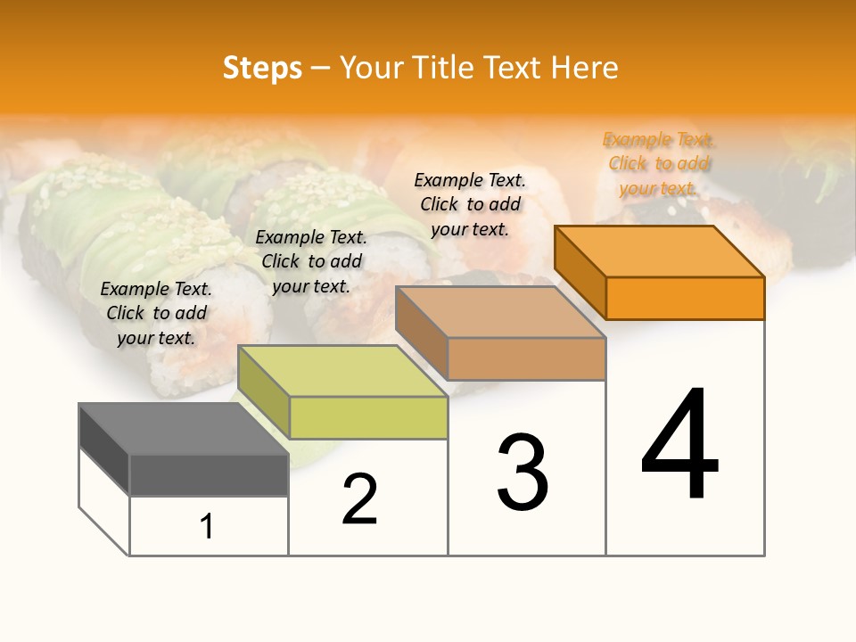 California Maki Gourmet PowerPoint Template