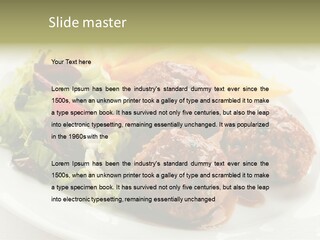 Three Lettuce Tasty PowerPoint Template