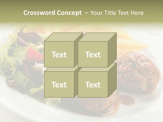 Three Lettuce Tasty PowerPoint Template