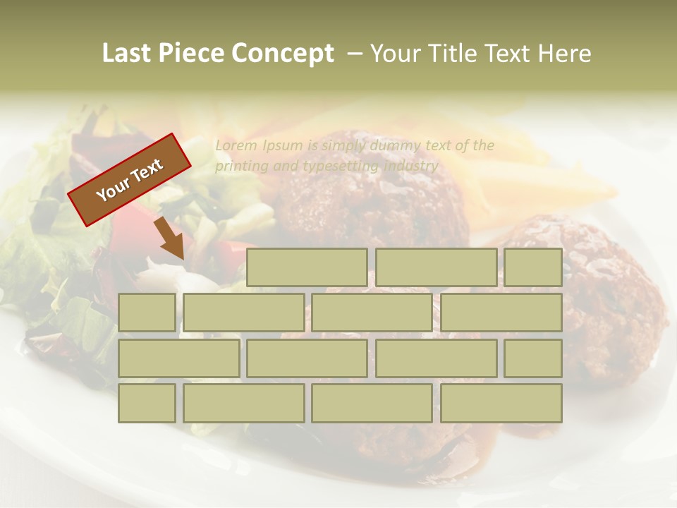 Three Lettuce Tasty PowerPoint Template