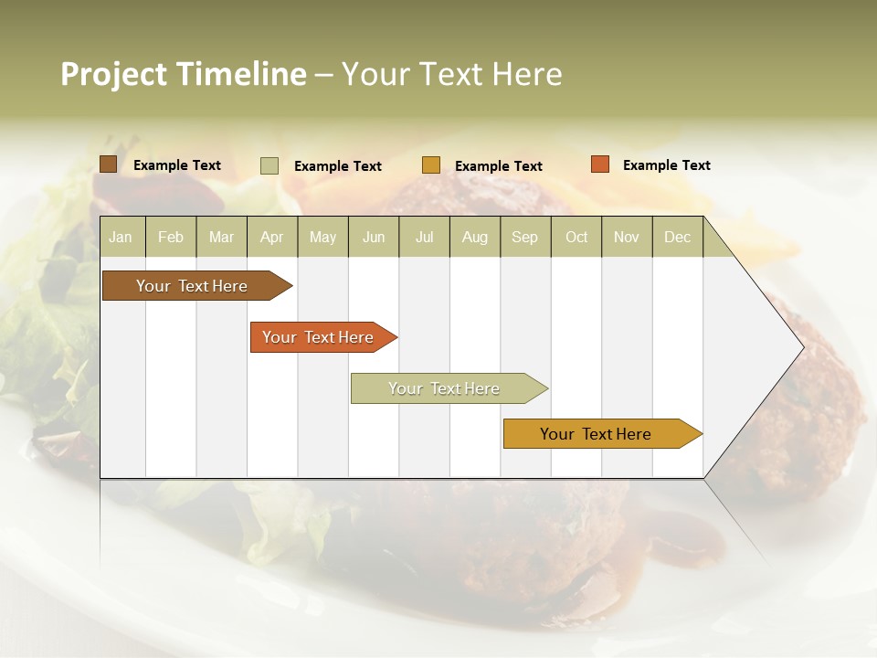 Three Lettuce Tasty PowerPoint Template