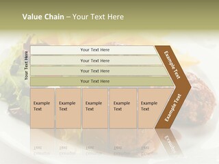 Three Lettuce Tasty PowerPoint Template