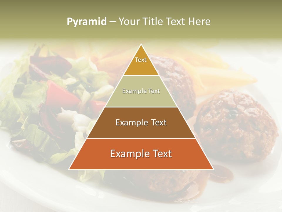 Three Lettuce Tasty PowerPoint Template