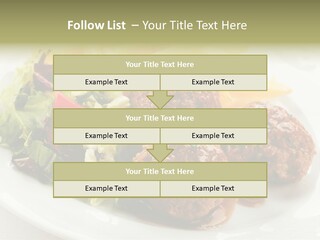 Three Lettuce Tasty PowerPoint Template