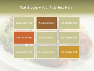 Three Lettuce Tasty PowerPoint Template