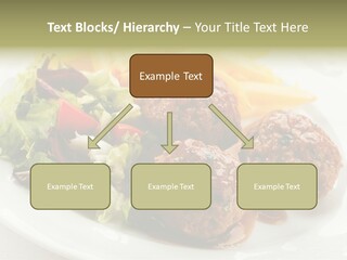 Three Lettuce Tasty PowerPoint Template