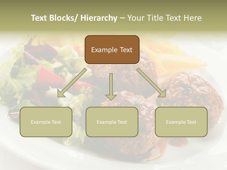 Three Lettuce Tasty PowerPoint Template