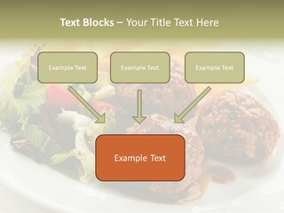 Three Lettuce Tasty PowerPoint Template