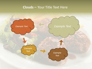 Three Lettuce Tasty PowerPoint Template