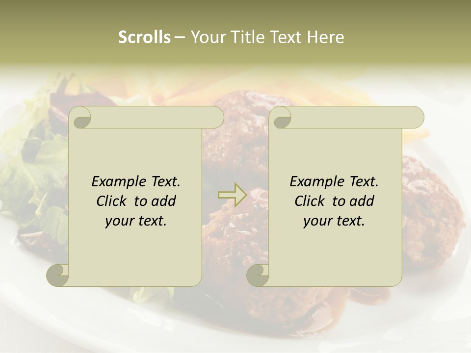 Three Lettuce Tasty PowerPoint Template