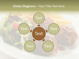 Three Lettuce Tasty PowerPoint Template