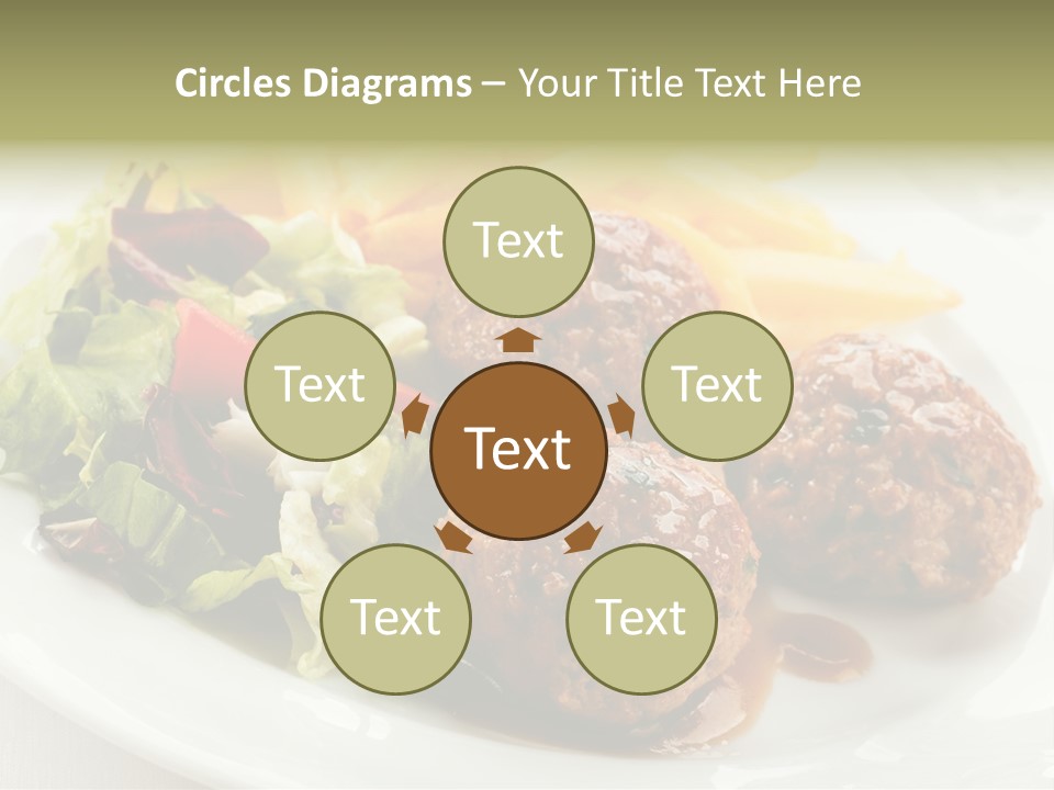 Three Lettuce Tasty PowerPoint Template