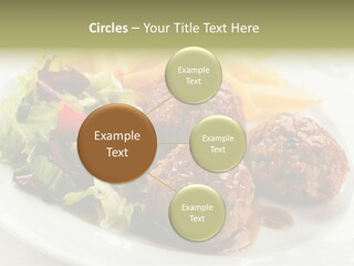 Three Lettuce Tasty PowerPoint Template